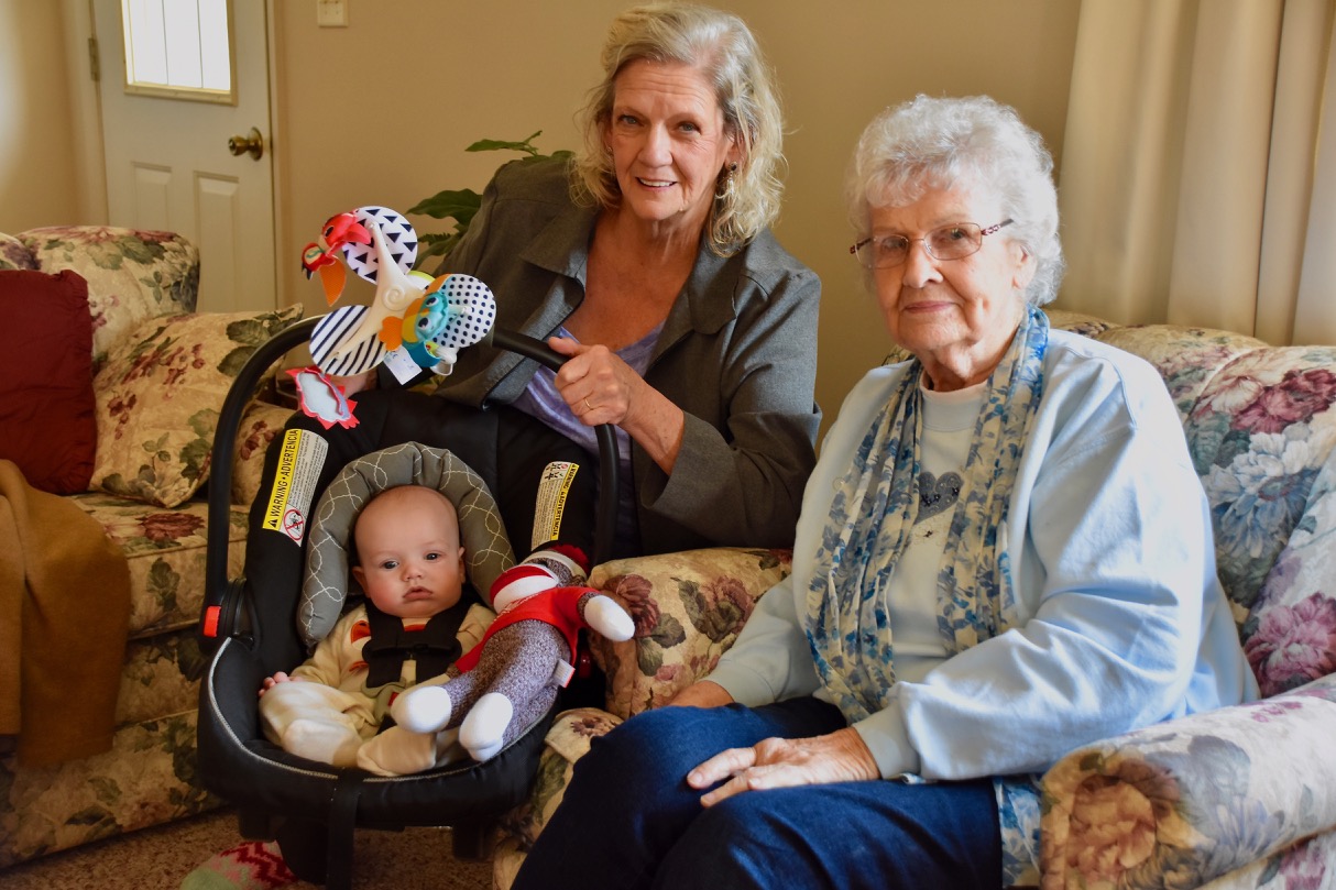 Aunt Louise and Diane